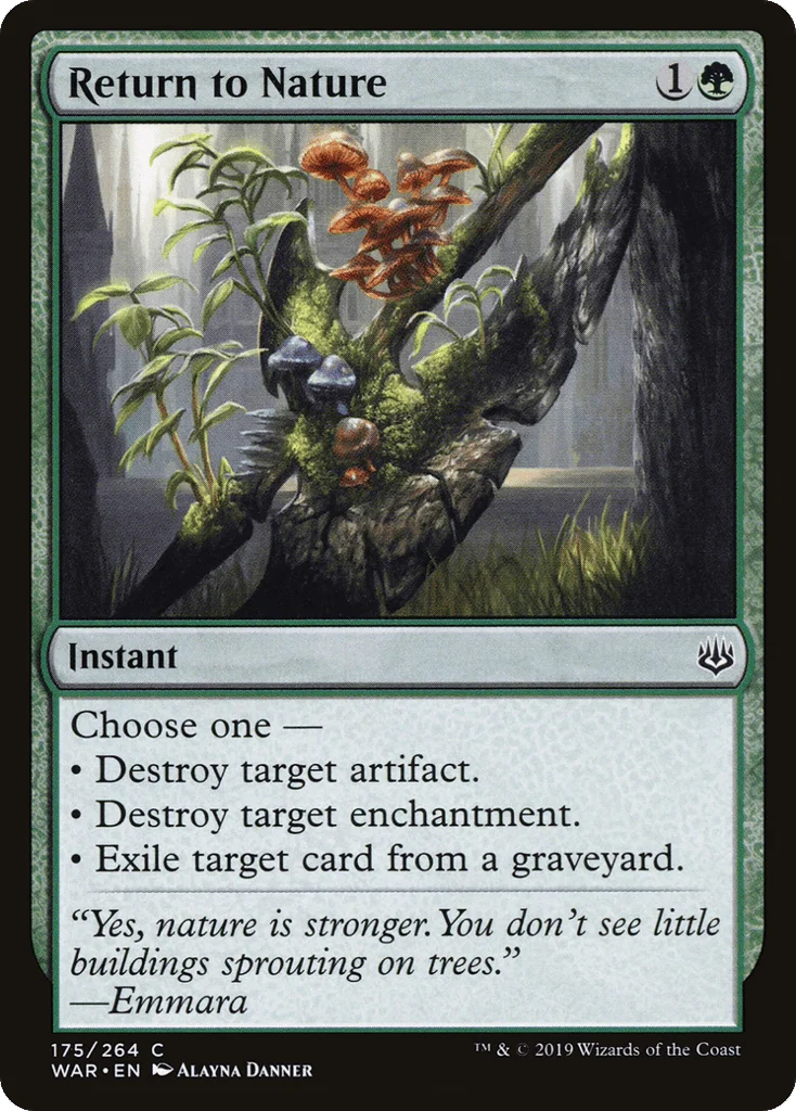 Return to Nature · War of the Spark