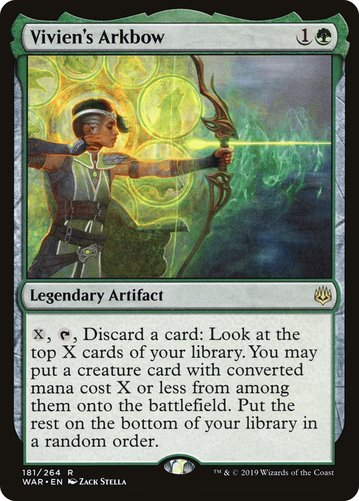 Vivien's Arkbow · War of the Spark
