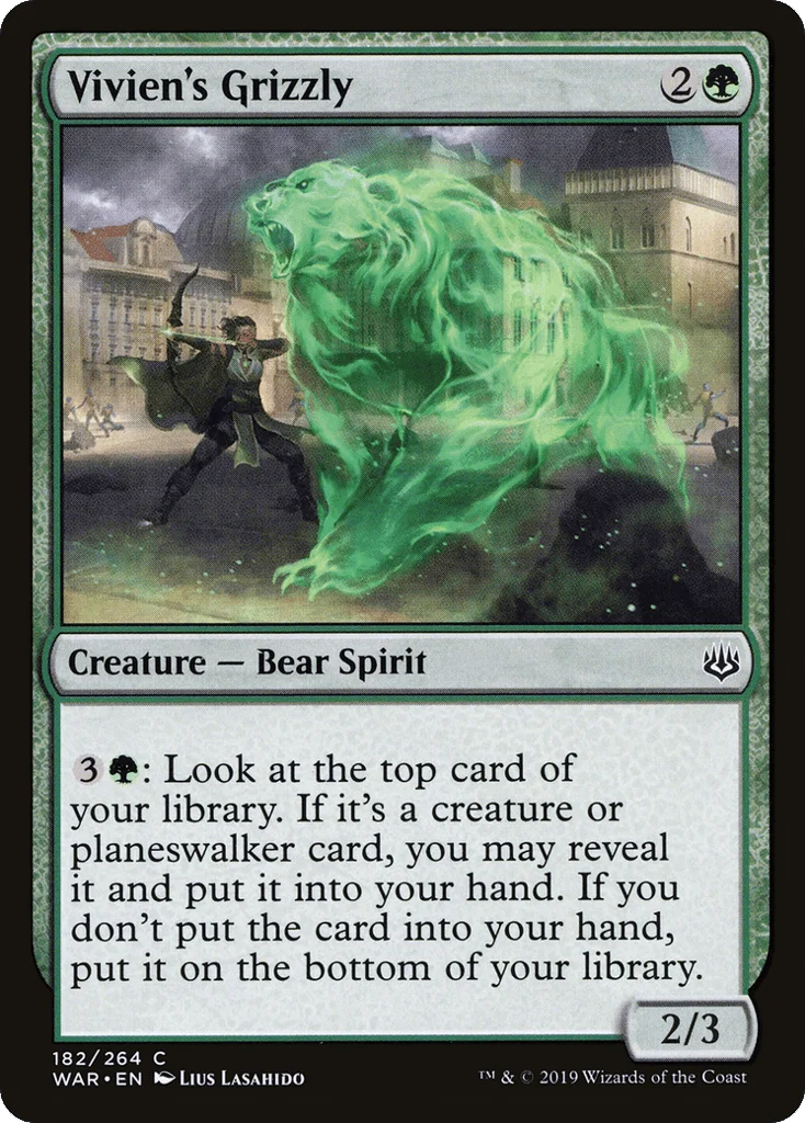 Vivien's Grizzly · War of the Spark