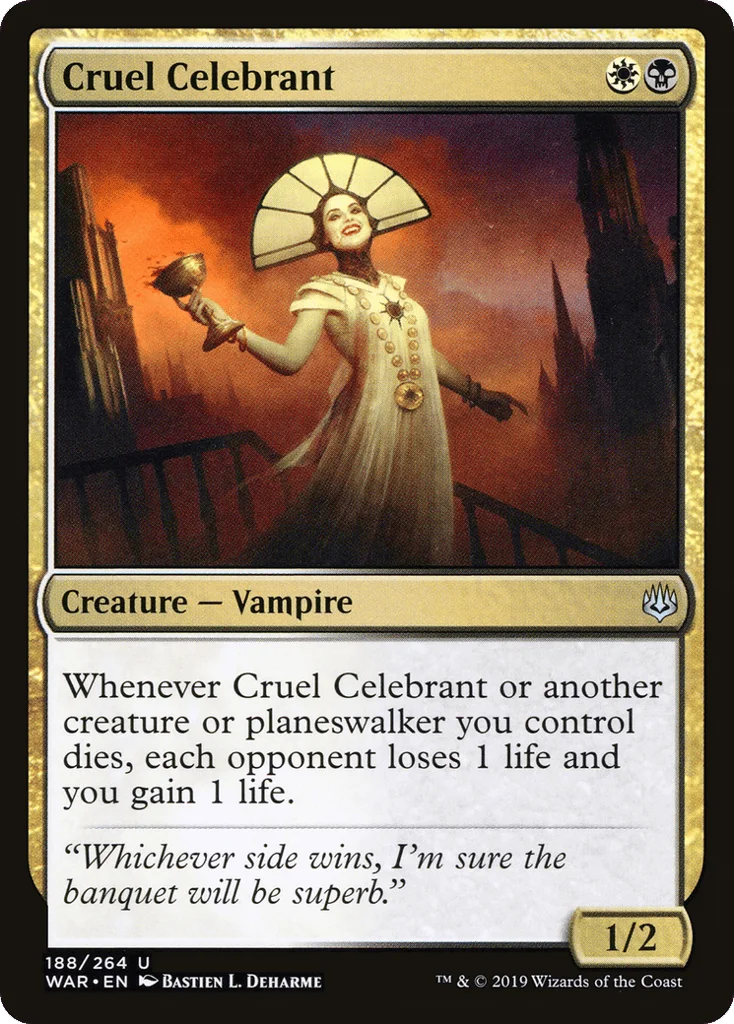 Cruel Celebrant · War of the Spark