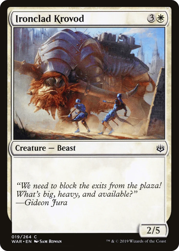 Ironclad Krovod · War of the Spark
