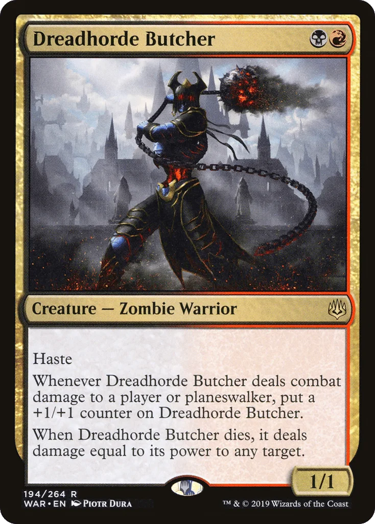 Dreadhorde Butcher · War of the Spark