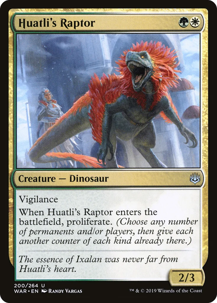 Huatli's Raptor · War of the Spark
