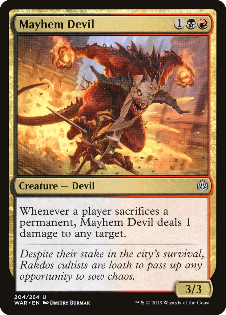 Mayhem Devil · War of the Spark