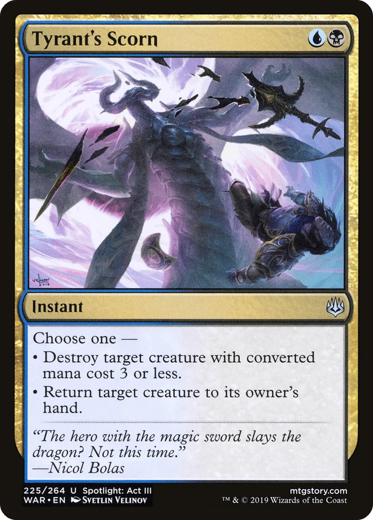 Tyrant's Scorn · War of the Spark