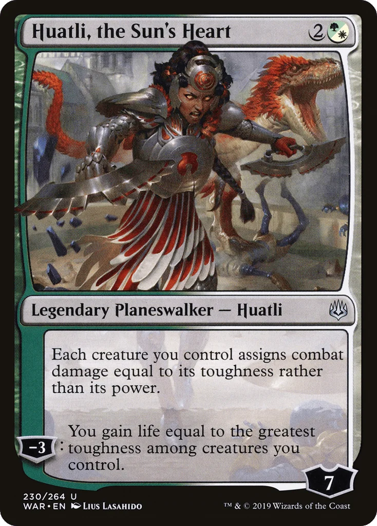 Huatli, the Sun's Heart · War of the Spark