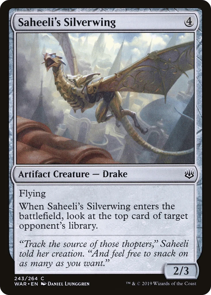 Saheeli's Silverwing · War of the Spark
