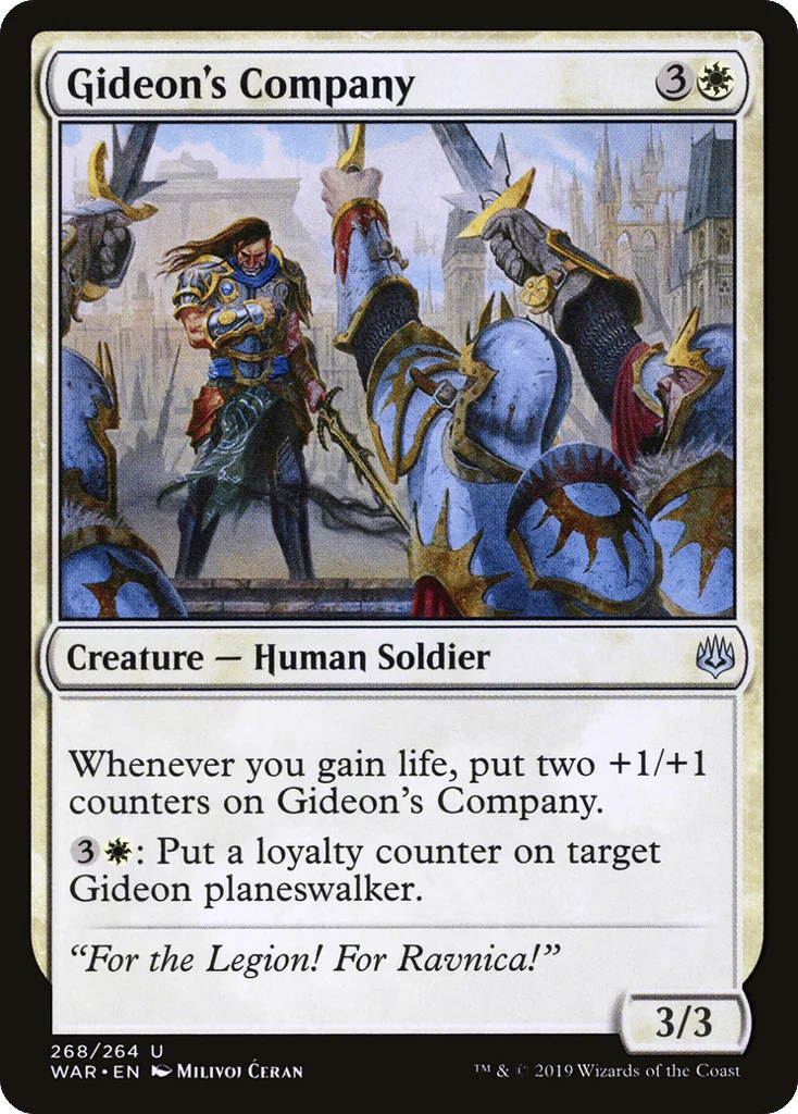 Gideon's Company · War of the Spark