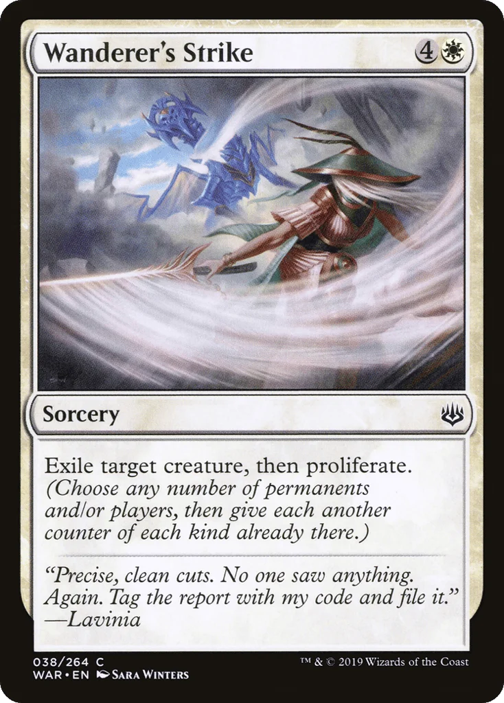 Wanderer's Strike · War of the Spark