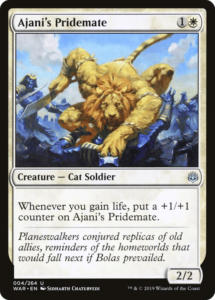 Ajani's Pridemate · War of the Spark