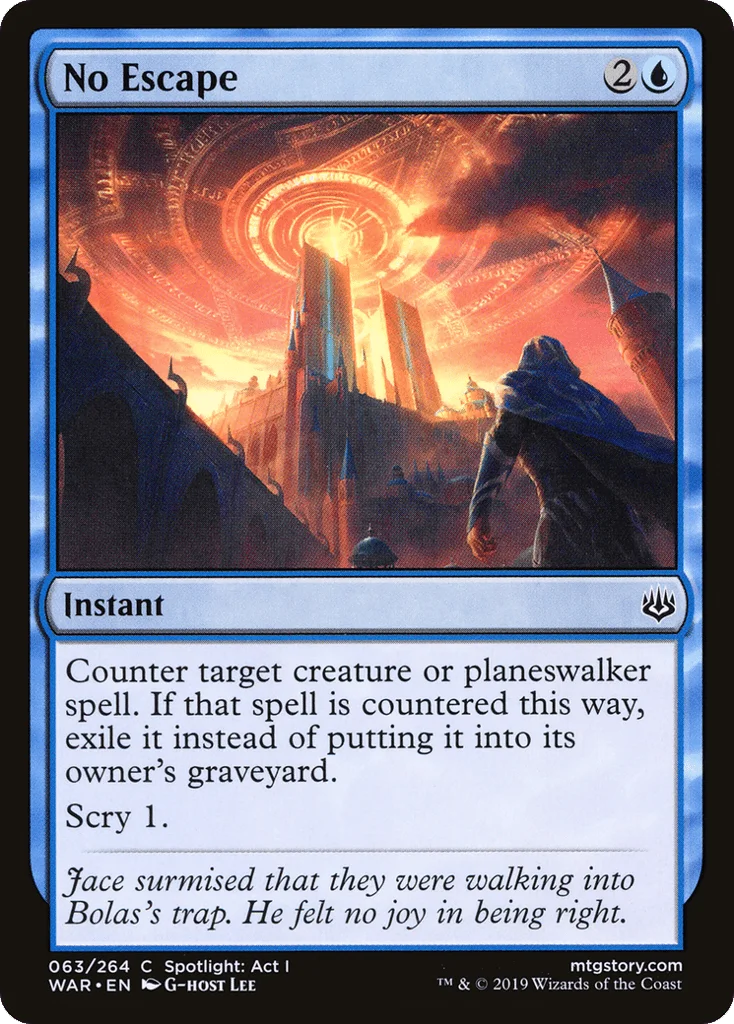 No Escape · War of the Spark