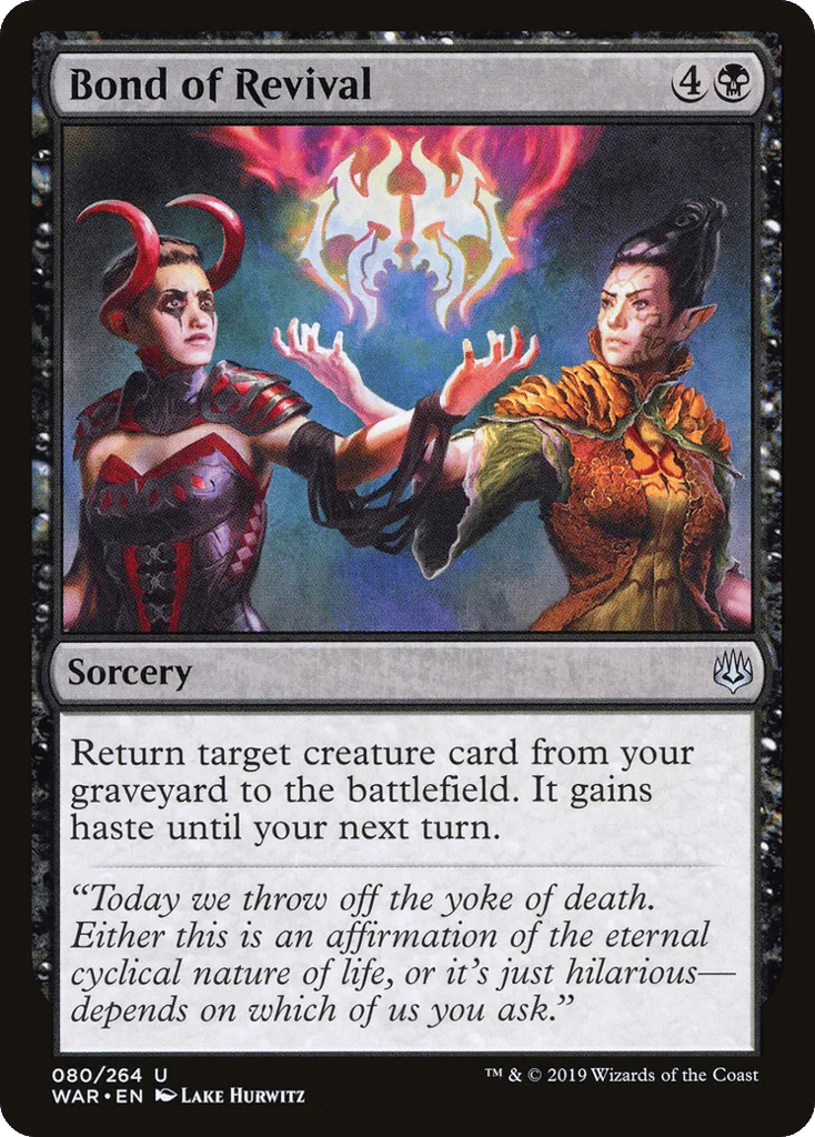 Bond of Revival · War of the Spark