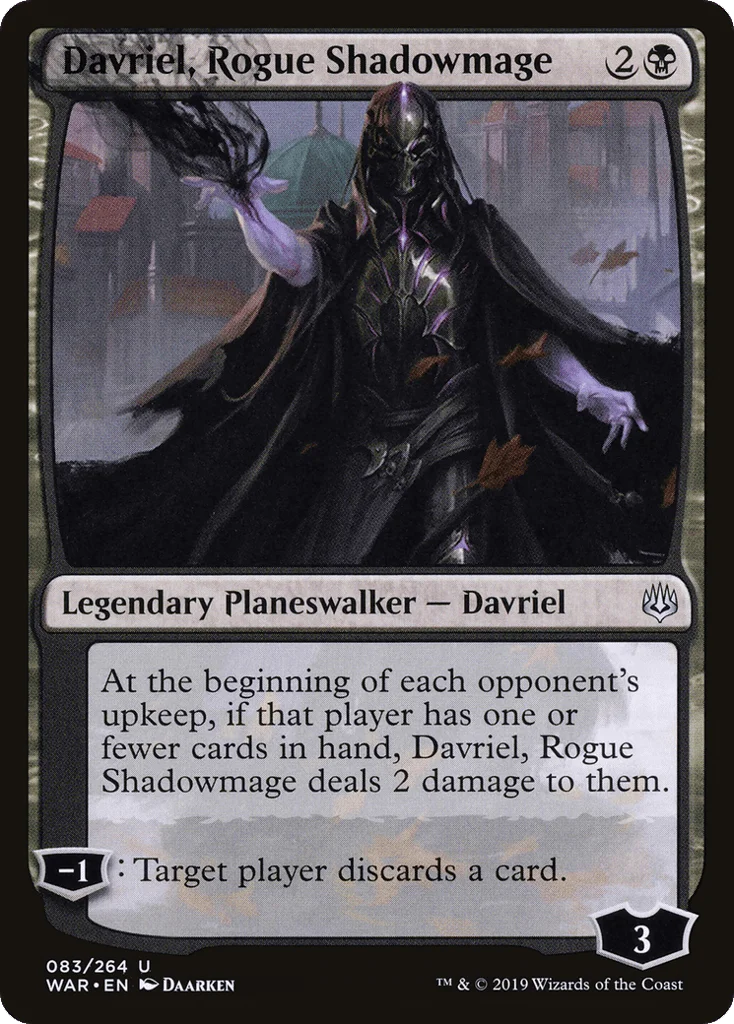 Davriel, Rogue Shadowmage · War of the Spark