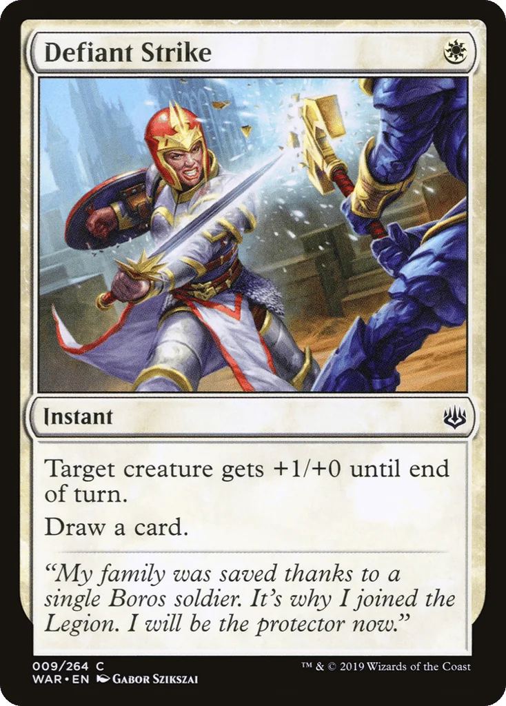Defiant Strike · War of the Spark