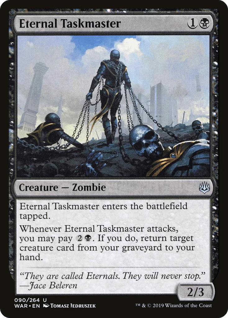 Eternal Taskmaster · War of the Spark