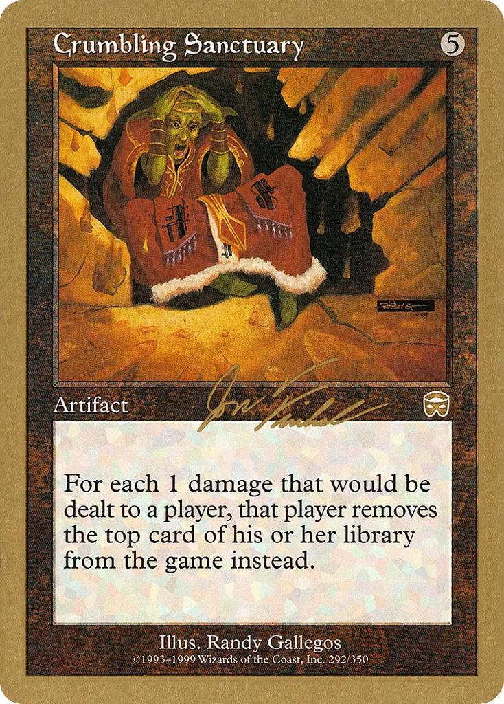 Crumbling Sanctuary · World Championship Decks 2000