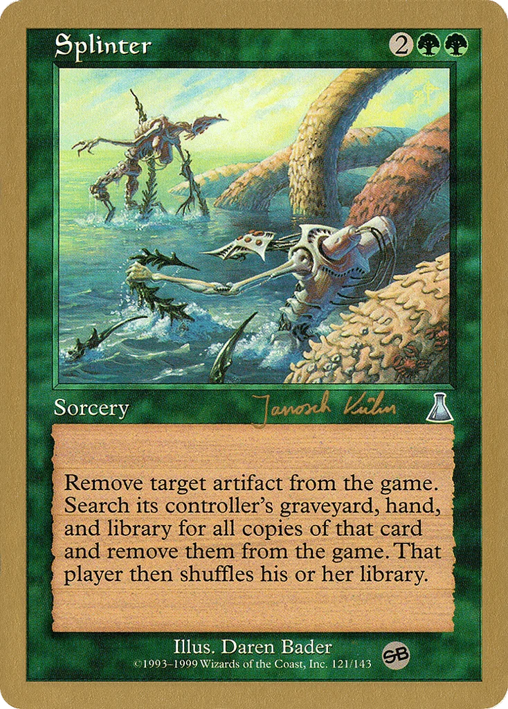 Splinter · World Championship Decks 2000