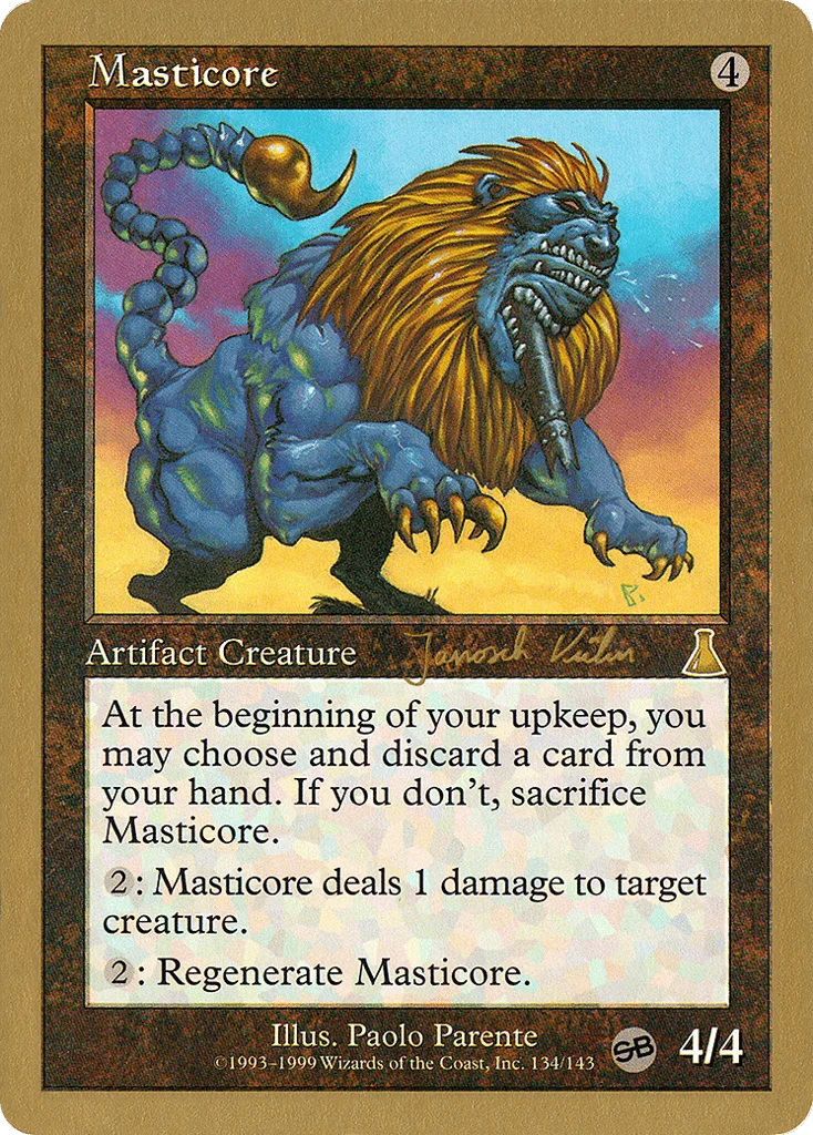 Masticore · World Championship Decks 2000