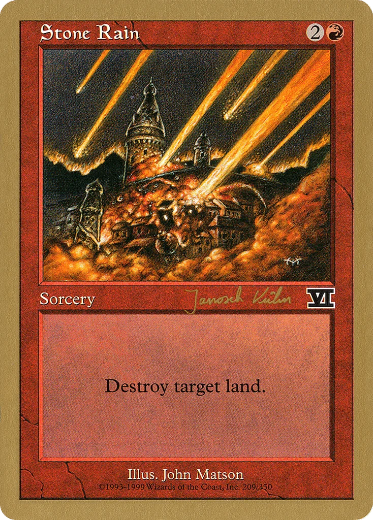 Stone Rain · World Championship Decks 2000