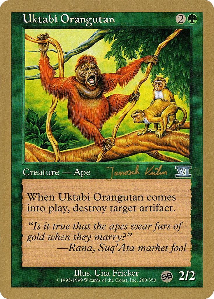 Uktabi Orangutan · World Championship Decks 2000