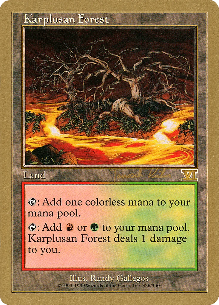 Karplusan Forest · World Championship Decks 2000