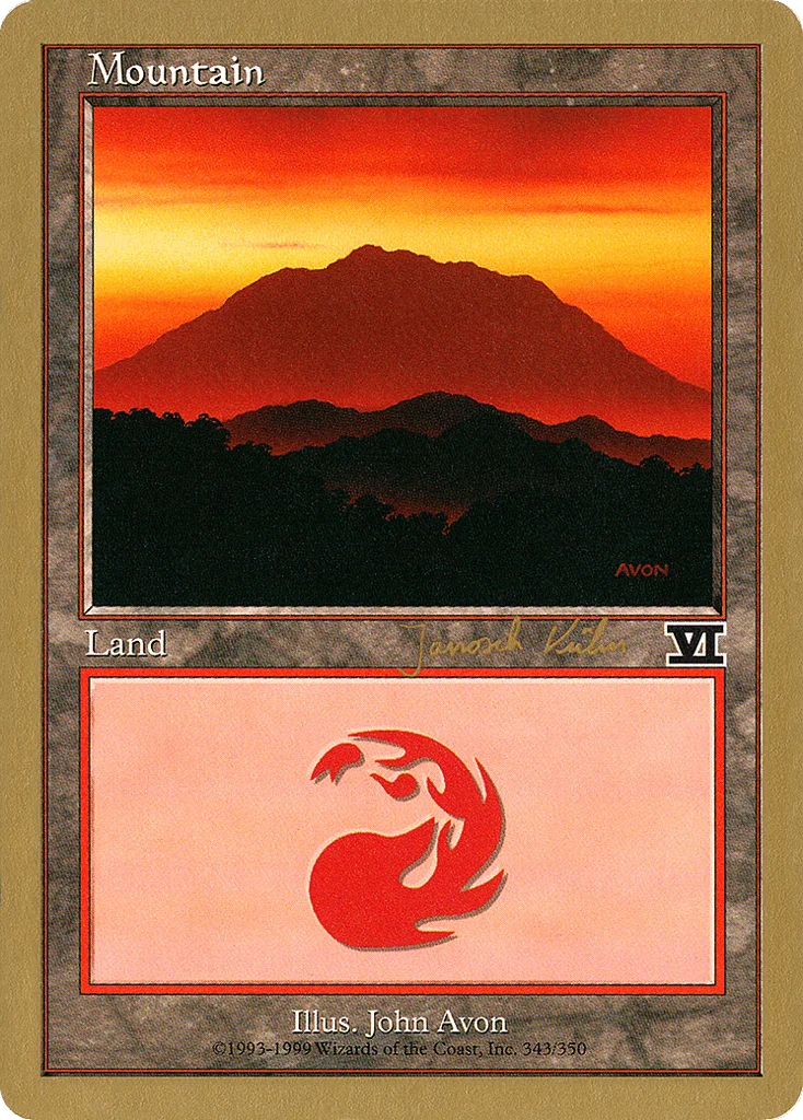 Mountain · World Championship Decks 2000