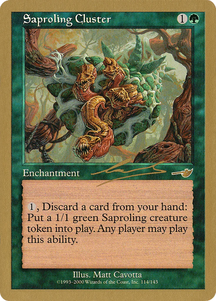 Saproling Cluster · World Championship Decks 2000