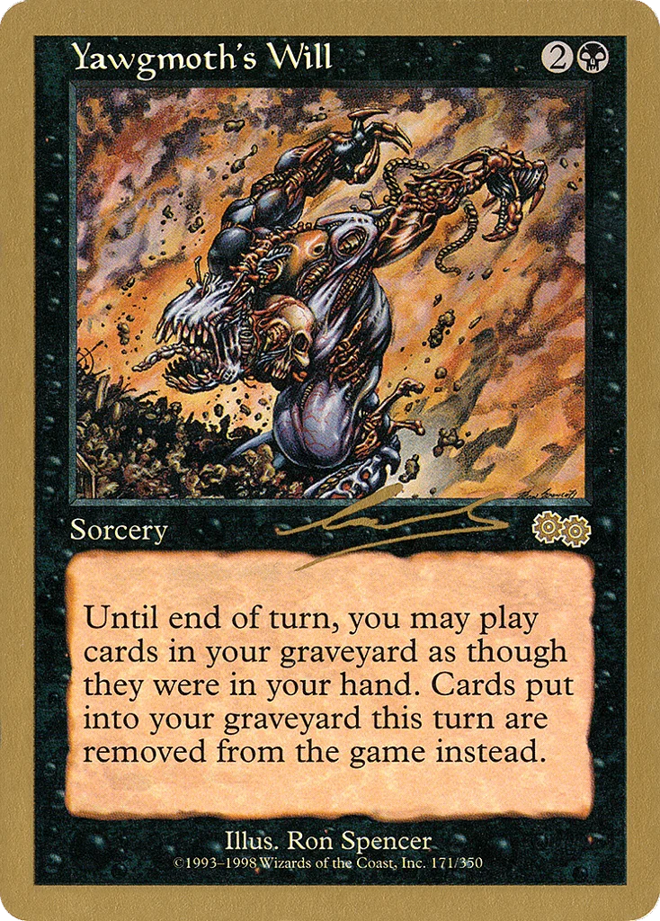 Yawgmoth's Will · World Championship Decks 2000
