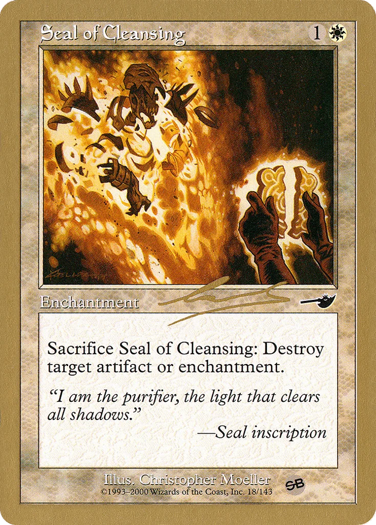 Seal of Cleansing · World Championship Decks 2000