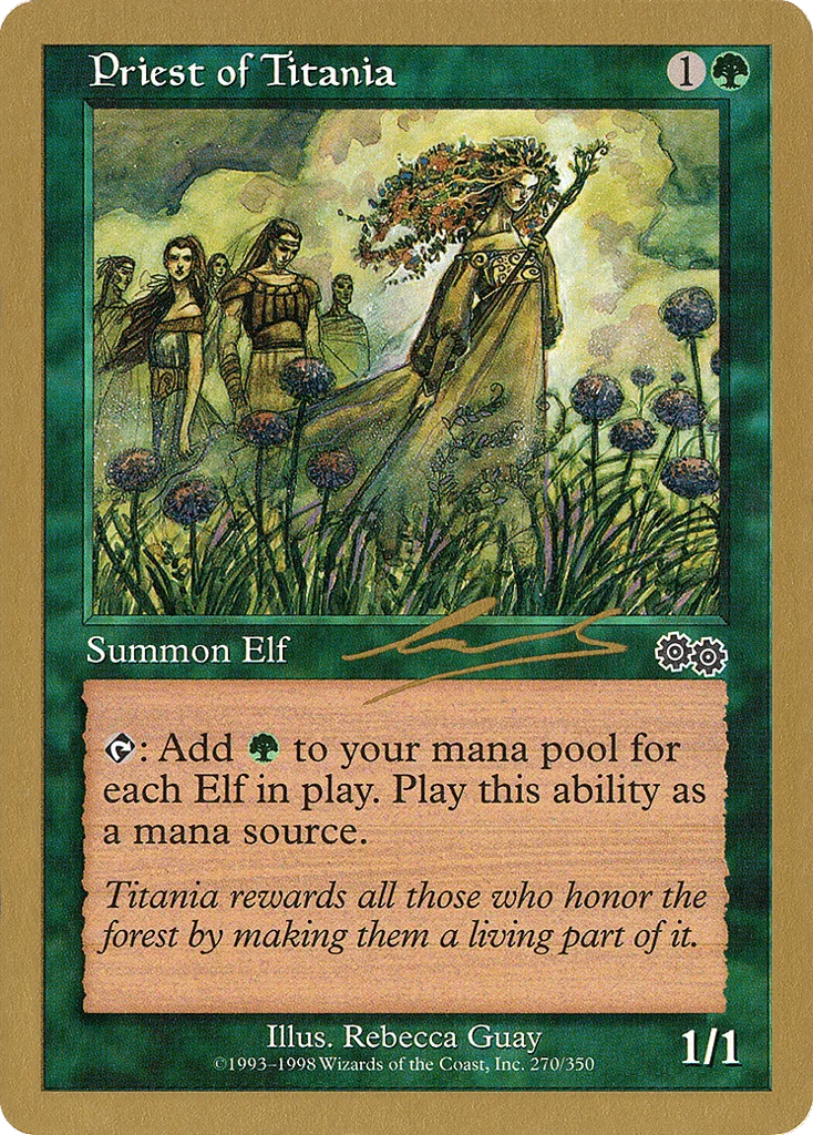 Priest of Titania · World Championship Decks 2000