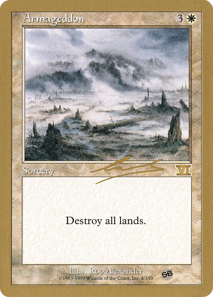 Armageddon · World Championship Decks 2000