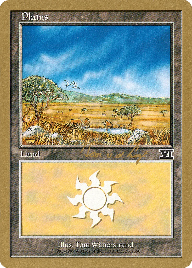 Plains · World Championship Decks 2000