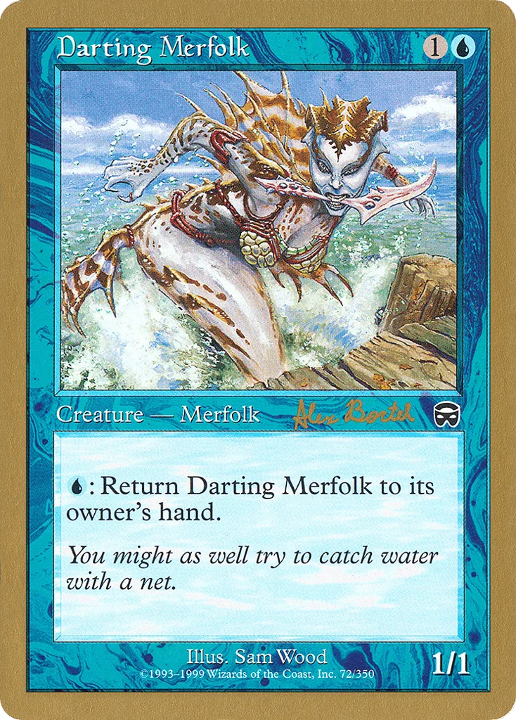 Darting Merfolk · World Championship Decks 2001