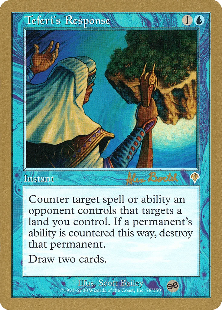 Teferi's Response · World Championship Decks 2001