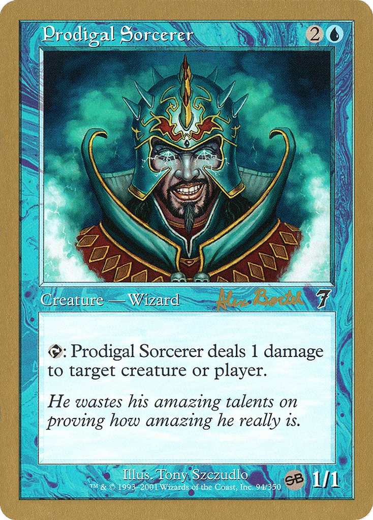 Prodigal Sorcerer · World Championship Decks 2001