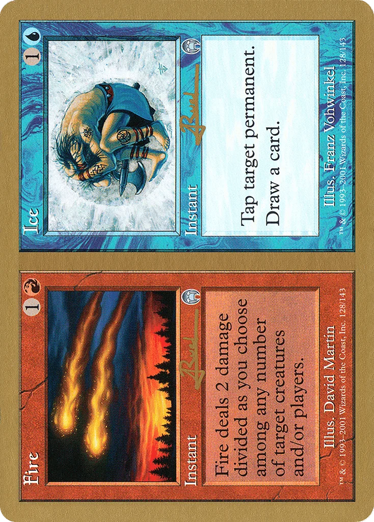 Fire // Ice · World Championship Decks 2001