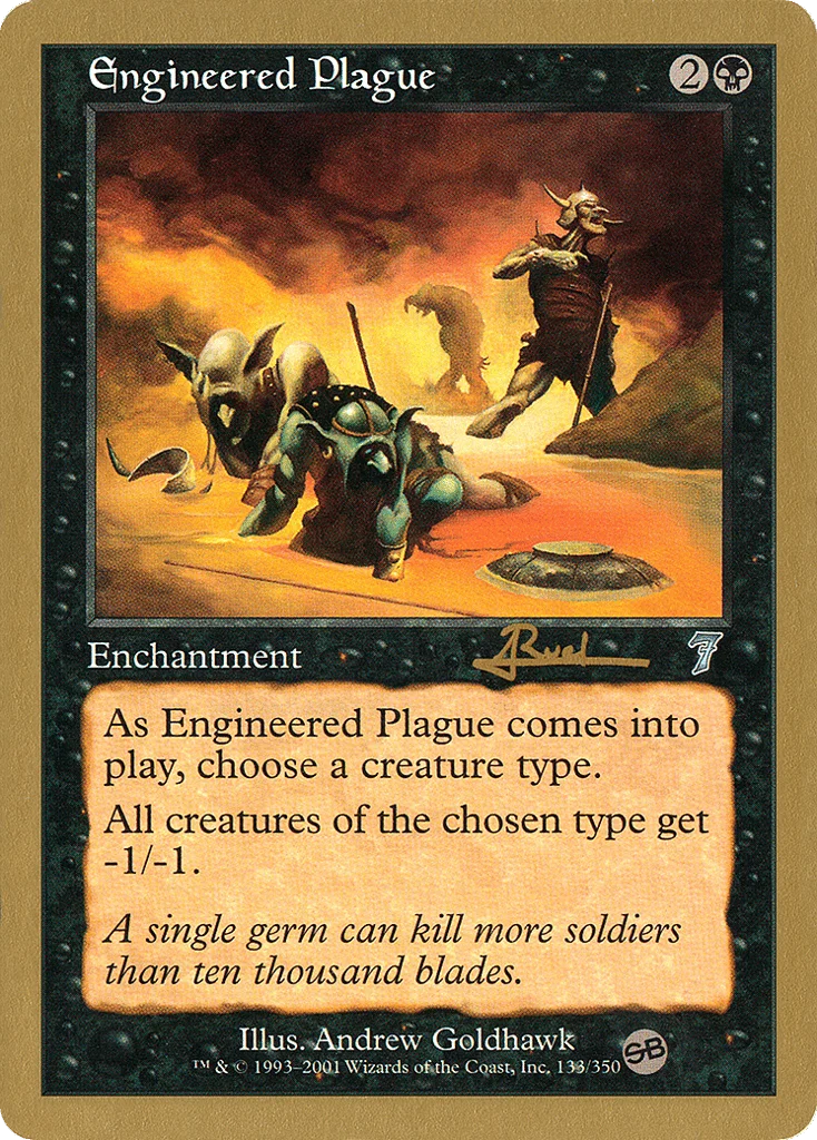 Engineered Plague · World Championship Decks 2001