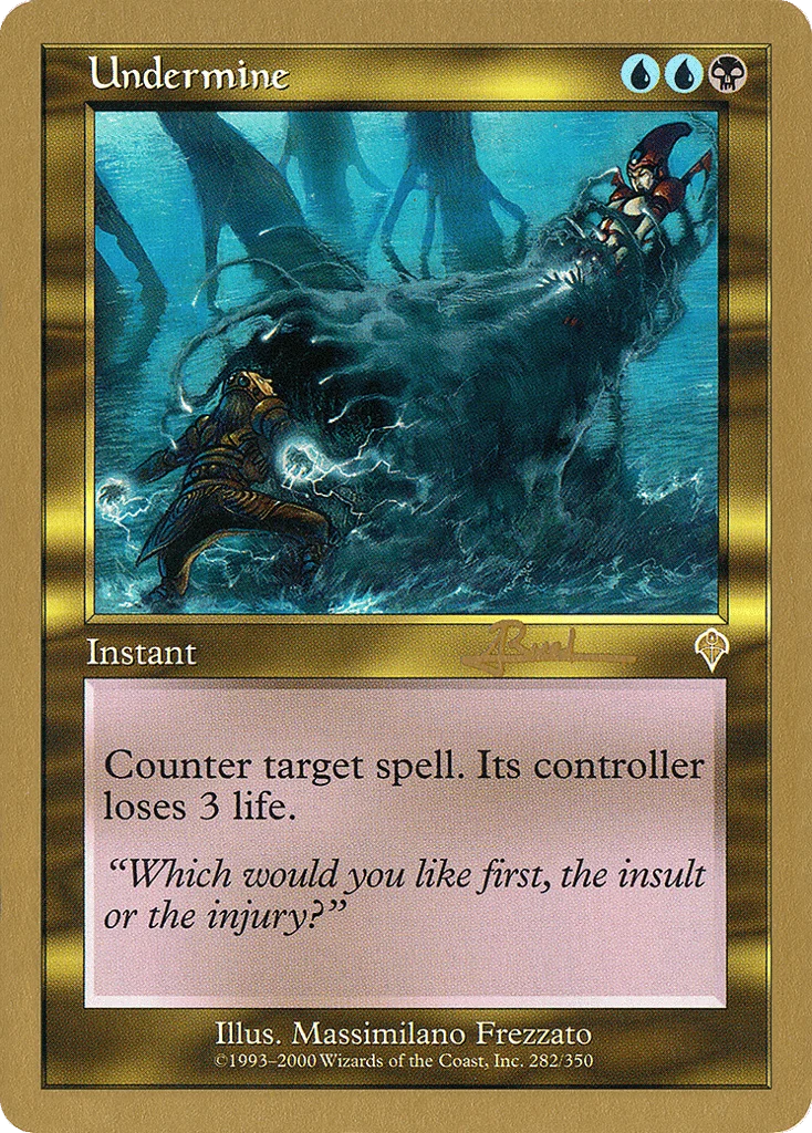 Undermine · World Championship Decks 2001