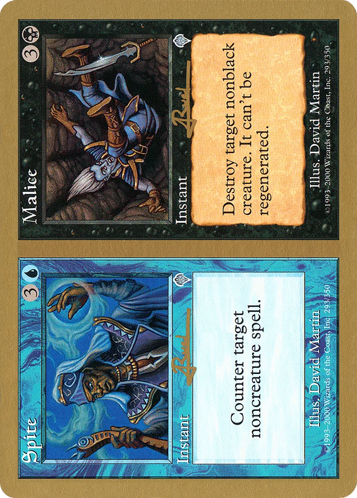 Spite // Malice · World Championship Decks 2001