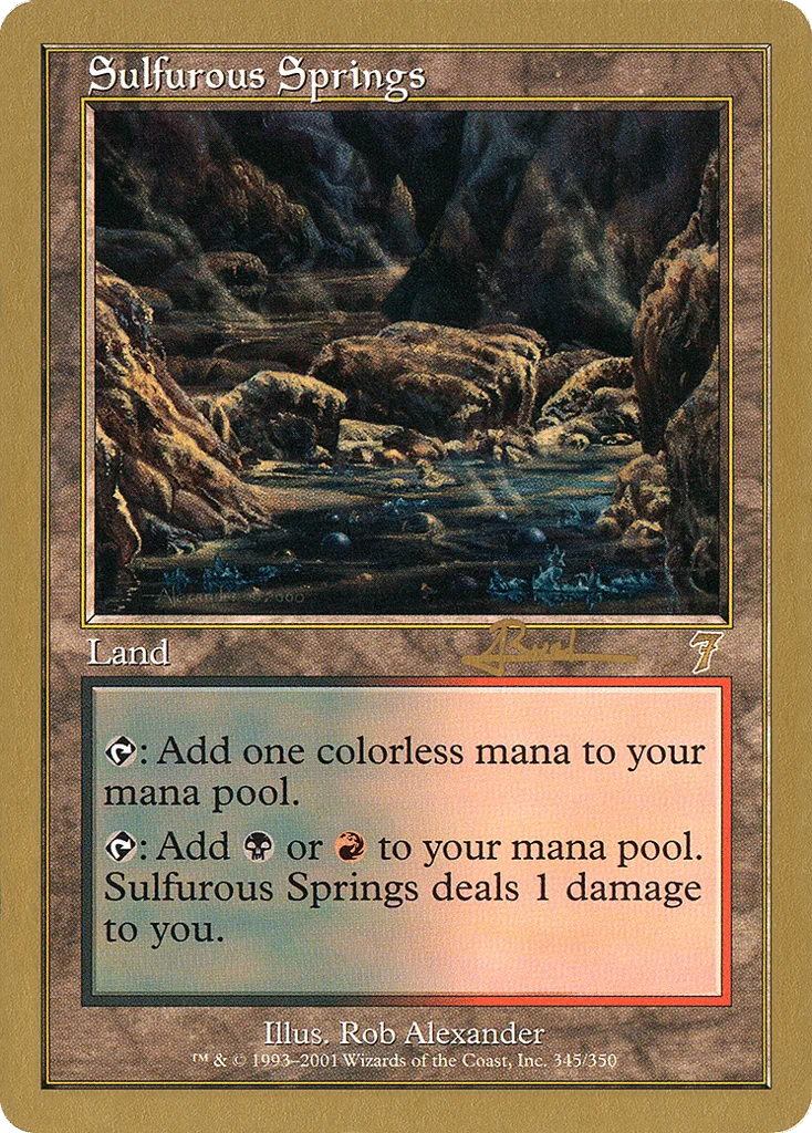 Sulfurous Springs · World Championship Decks 2001
