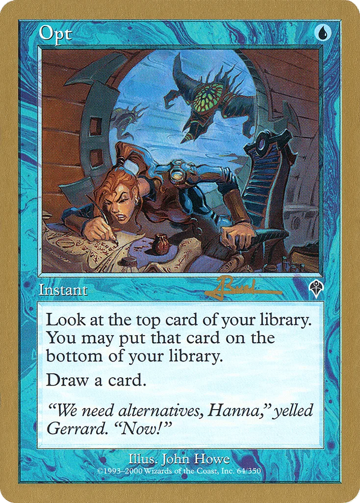 Opt · World Championship Decks 2001