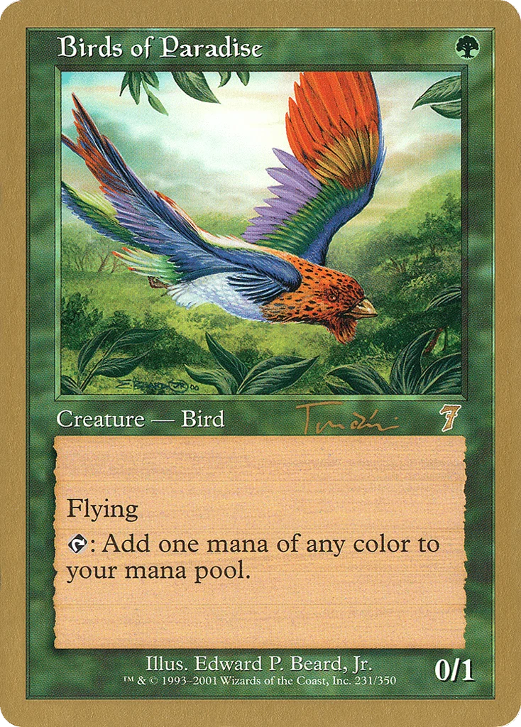 Birds of Paradise · World Championship Decks 2001