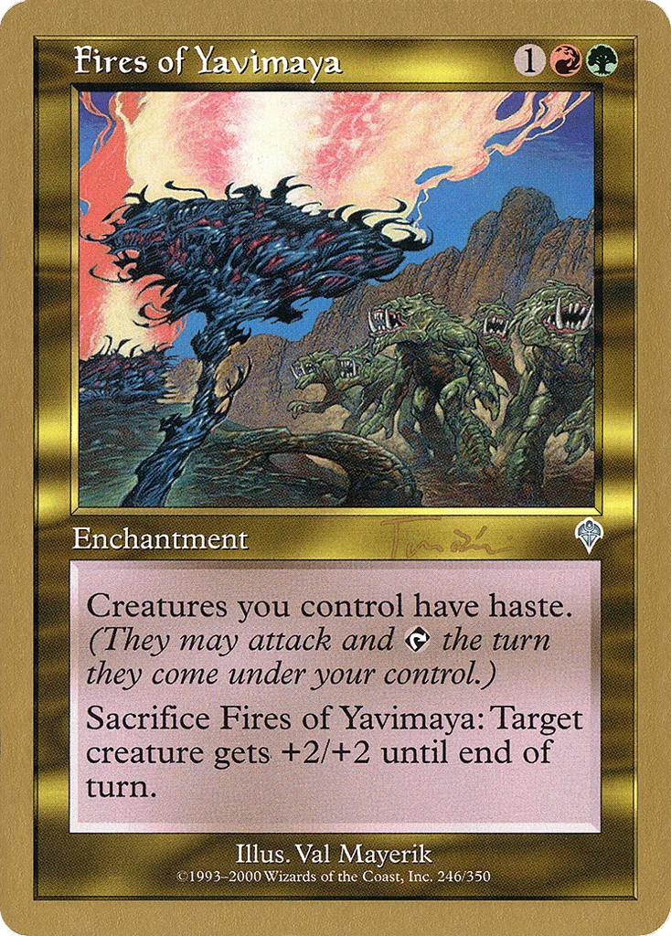 Fires of Yavimaya · World Championship Decks 2001