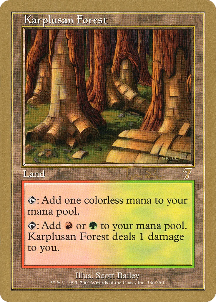 Karplusan Forest · World Championship Decks 2001