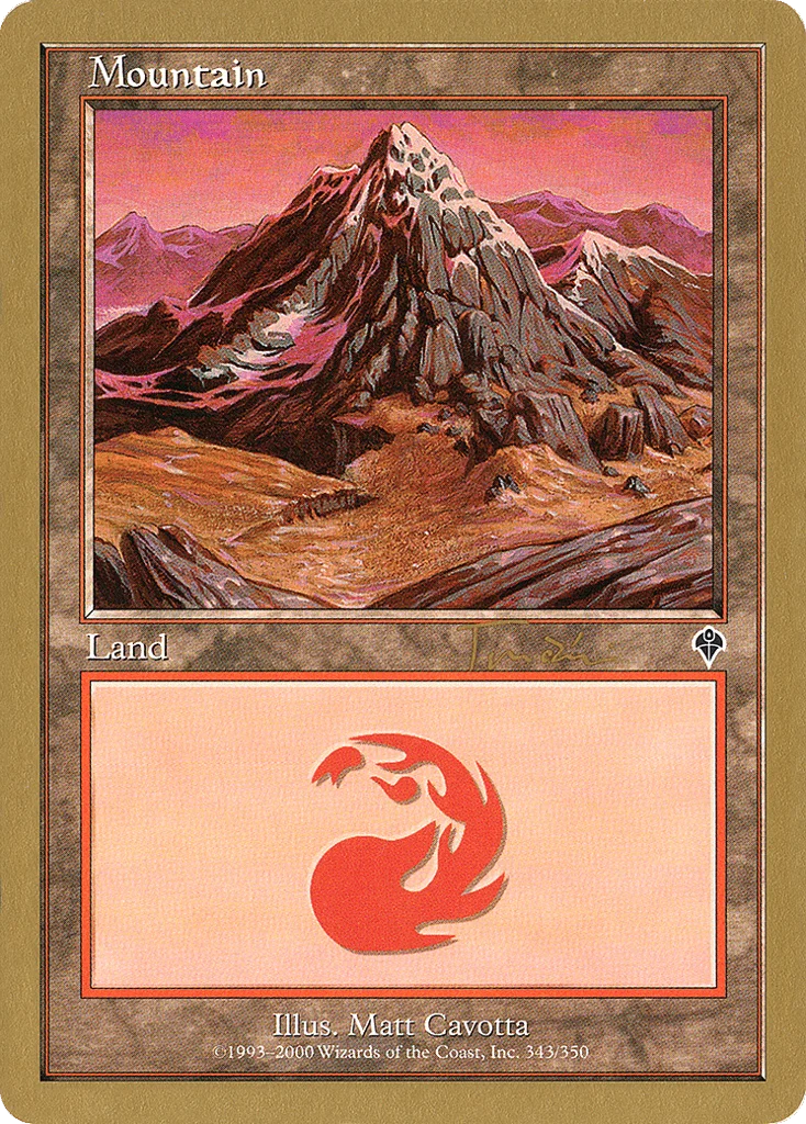 Mountain · World Championship Decks 2001