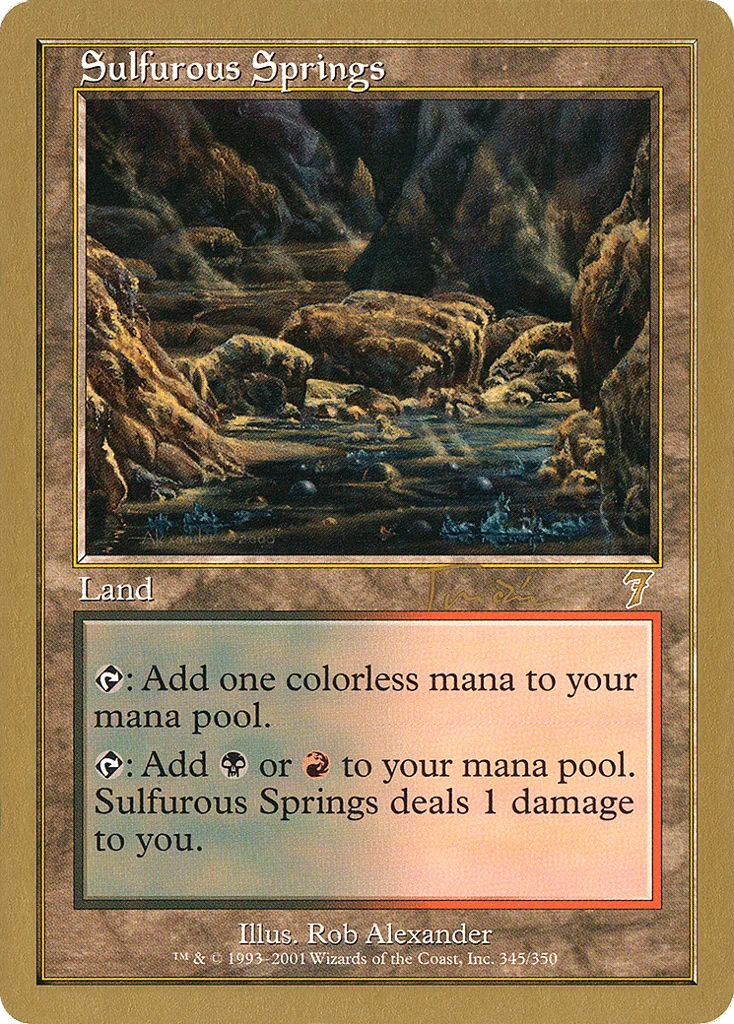 Sulfurous Springs · World Championship Decks 2001