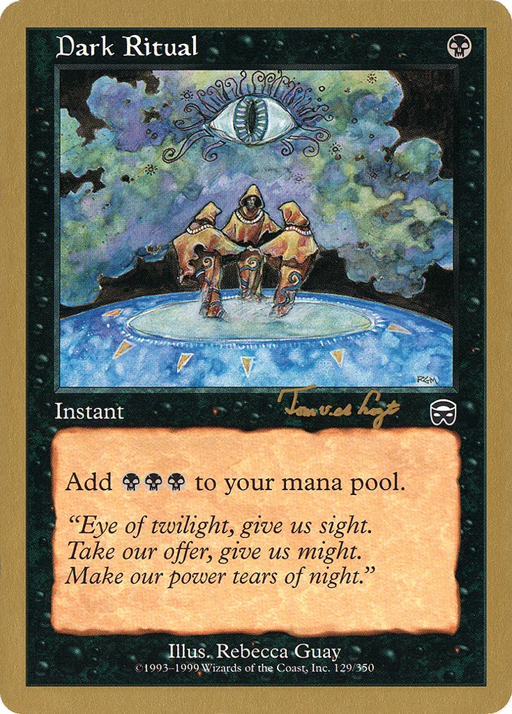 Dark Ritual · World Championship Decks 2001