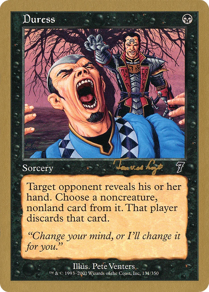 Duress · World Championship Decks 2001