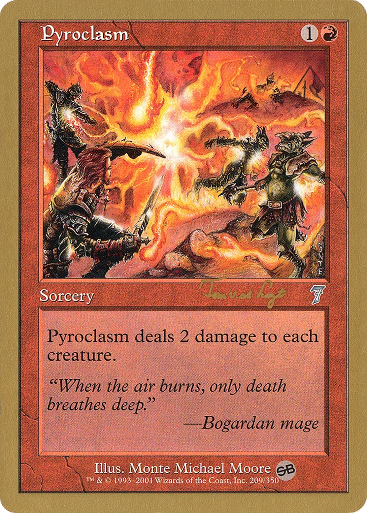 Pyroclasm · World Championship Decks 2001