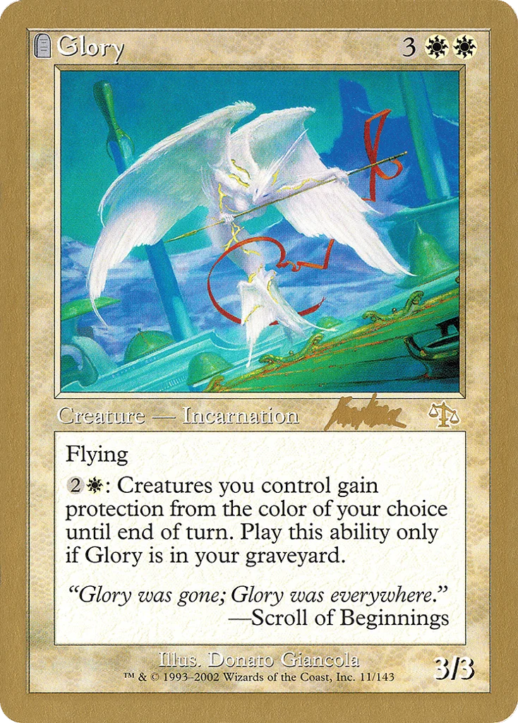 Glory · World Championship Decks 2002